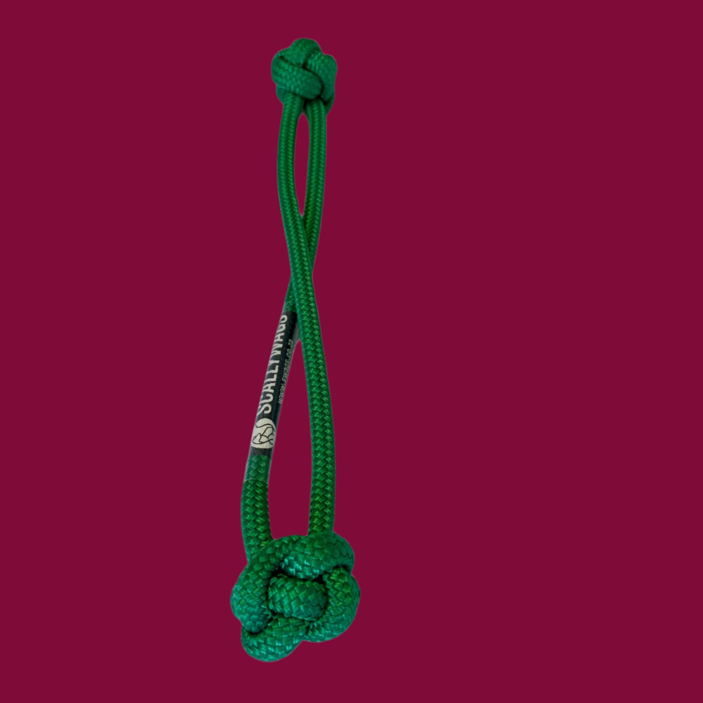 Scallywags Signature Dog Toy The Ketch – Durable 10mm yacht-grade double-braided rope, 36cm in length, designed for interactive play and strengthening the bond between you and your dog. Machine washable for easy cleaning.